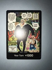 Monkey D Garp Luffy Manga 2nd Anniversary Tournament Promo DON!! One Piece Card