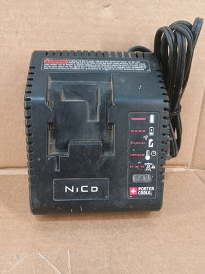 #ad Porter Cable PCMVC Type 2 9.6V 18V NiCd Multi Volt Battery Charger TESTED $19.99