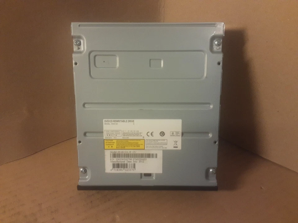 LITE-ON iHAS124-19 EUV Multi DVD+R recorder DL  Disk Drive SATA Black - Image 3 of 4