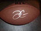 DEREK CARR Signed Saints Raiders Football COA Auto