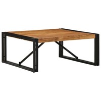 Couchtisch 80X80X35 Cm Massivholz Akazie