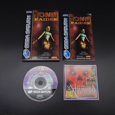 Tomb Raider Sega Saturn New Open Box Mint Disc Mint Manual CIB Complete In Box