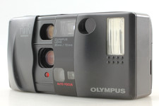Near MINT Olympus AF-10 TWIN QD 35mm Point Shoot Film Camera From JAPAN