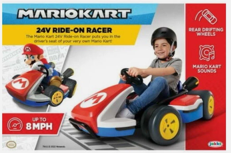 Juguete de paseo Jakks Pacific Mario Kart 24V - JK414012 Foto 2 de 4