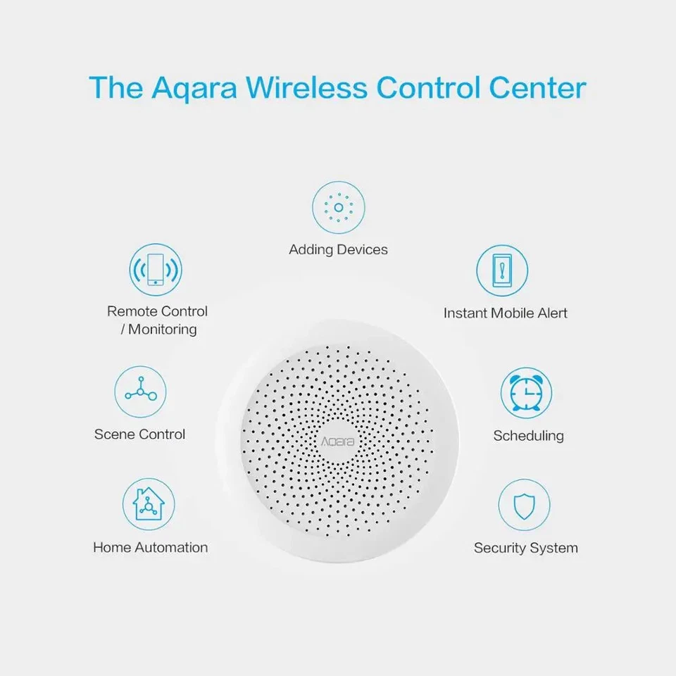 Aqara Smart Home Kit Gateway M1S Hub Wireless Wall Switch Water Door Body Sensor - Image 2 of 4
