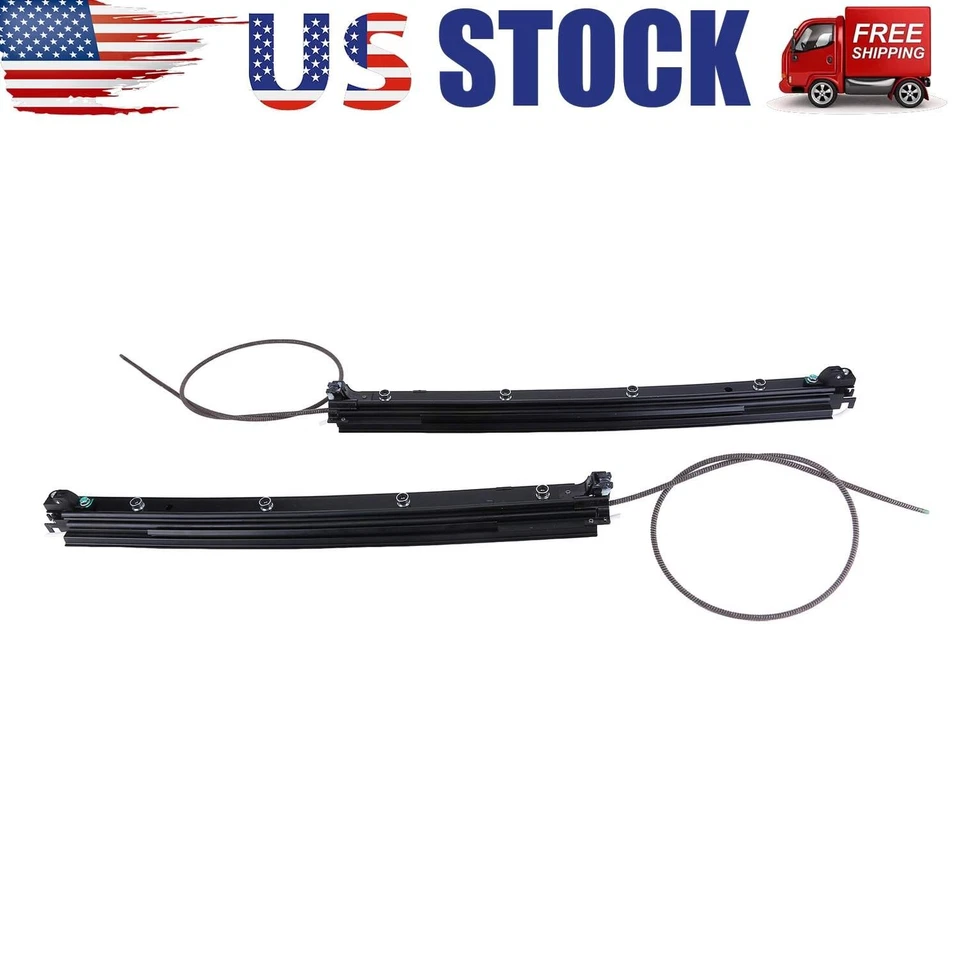 2x Techo corredizo de coche pista corredera para Mercedes-Benz W205 C43/C63/C300/C350E 2015-2021 Foto 4 de 4