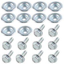 20 Piece Set UTV Skid Plate Washer and Bolt Kit with Polaris RZR 570 800 900 ...