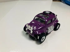 JL ~ VW  " BAJA BUG "  in  PURPLE  & AW chassis  FOR AURORA, AFX, TYCO  NEW