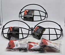 Schutt Softball Helmet Face Guard Proguard 3000 SBG Black Lot Of 3