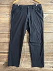 Lululemon Pants Mens Fits 36 Black ABC Classic Fit LM5426S* READ
