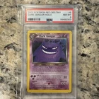 2002 POKEMON NEO DESTINY 6/105 DARK GENGAR-HOLO PSA 8