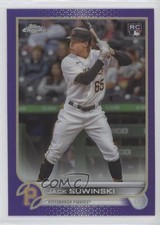 2022 Topps Chrome Update Purple Refractor Jack Suwinski #USC180 2k3