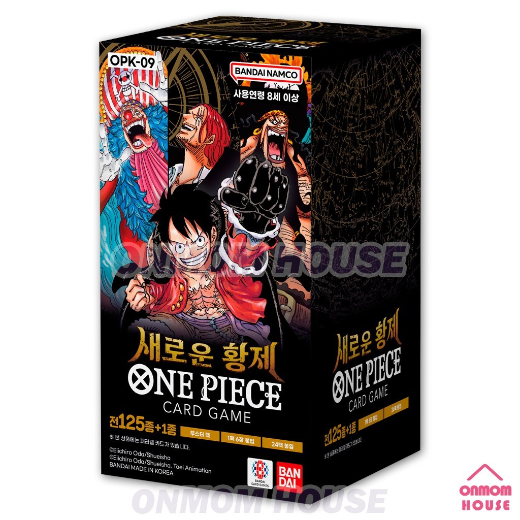 One Piece TCG Card THE NEW EMPEROR Booster Korean BOX (OPK-09) | eBay
