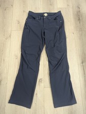 Duluth Trading Co. Womens Flexpedition Bootcut Pants Size 8 x 31 Blue Utility