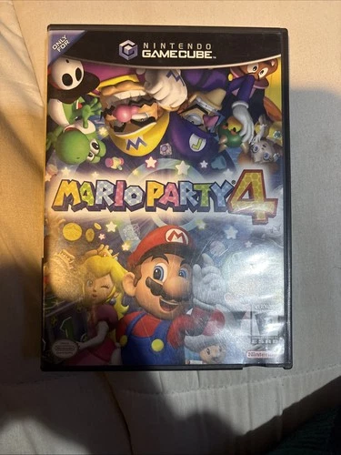 Mario Party 4 Nintendo GameCube – Complete CIB – Tested & Working – Authentic