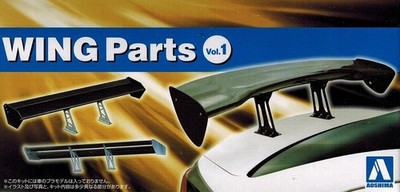 Aoshima # 93 Wing Parts Vol. 1 - Tuned Parts - Flügelteile - Tuning Zubehör 1:24