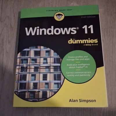 Windows 11 for Dummies, 2nd Edition by Alan Simpson: New