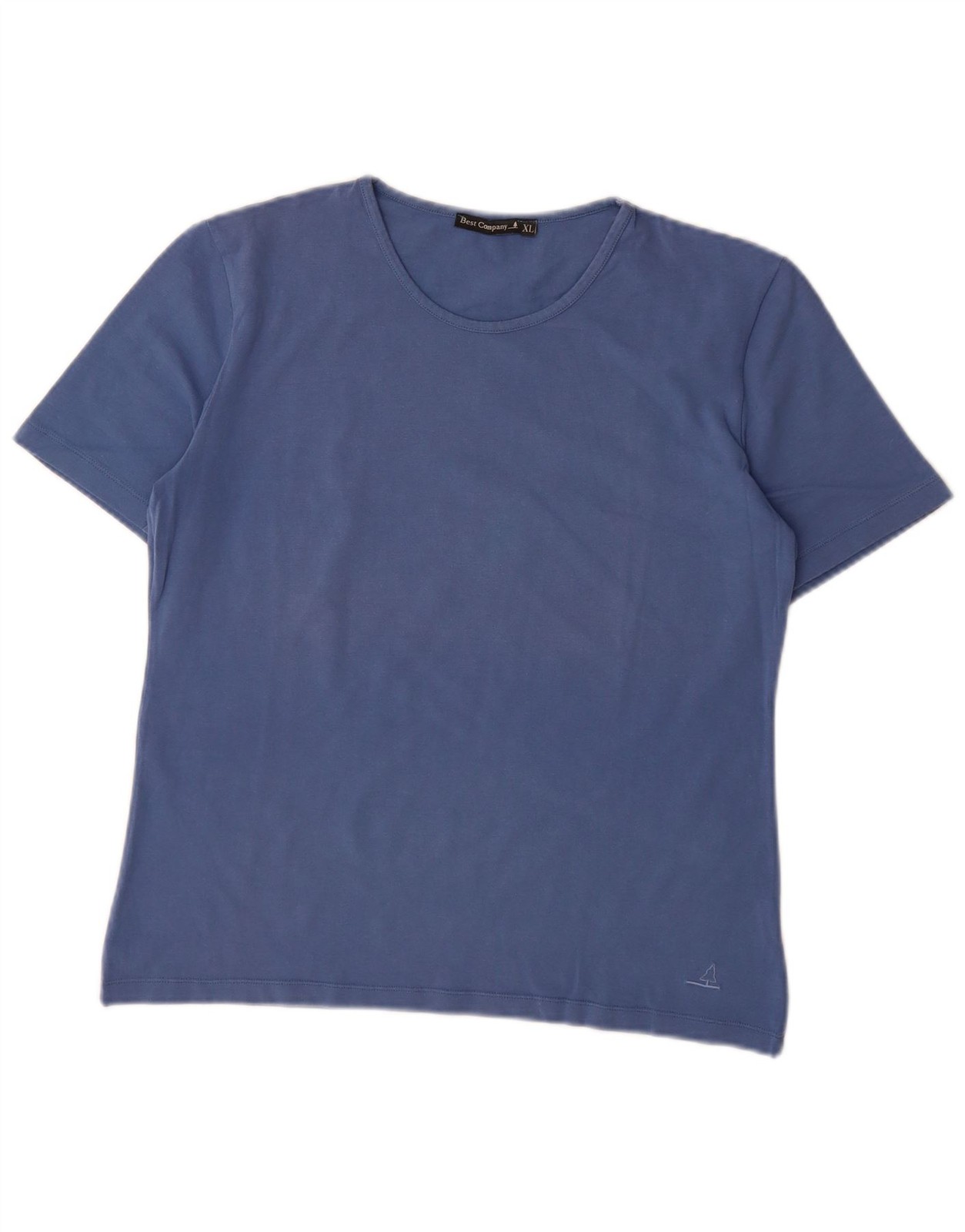 Best Company Womens T-Shirt Top UK 18 XL Blue Cotton DG08