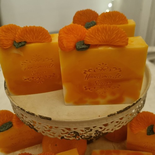 Seife Naturseife Handgemacht Orangenseife Orange Handgemacht Duftseife - Bild 3 von 9