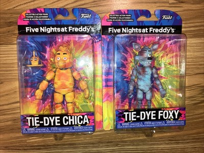 Five Nights at Freddy's Tie-Dye Foxy Chica FUNKO action figure new