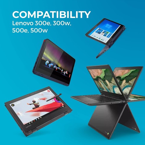 Custodia per laptop Gumdrop Lenovo 300e | 300w | 500e | 500w 3a generazione 500e Yoga G4s - Foto 2 di 9