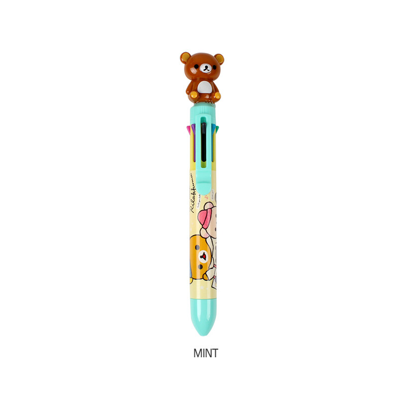 1pcs Cute Rilakkuma Decoration 8colors in a Ball Point Pen 0.7mm school  supply | eBay