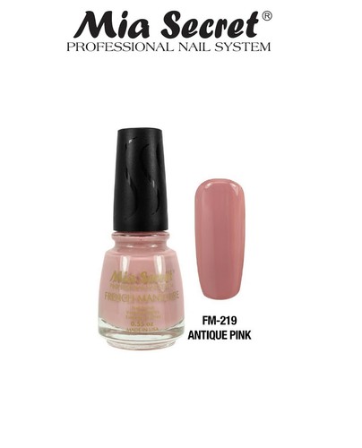 Esmalte de uñas de secado rápido profesional francés para manicura Mia Secret 0,55 oz elige el tuyo - Imagen 46 de 81