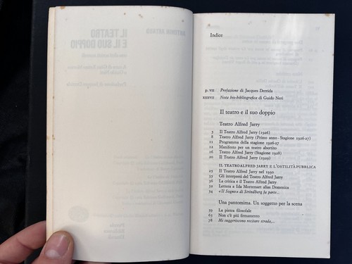 Antonin Artaud- Il teatro e il suo doppio prefazione Derrida - Einaudi 1968 PBE - Foto 3 di 5