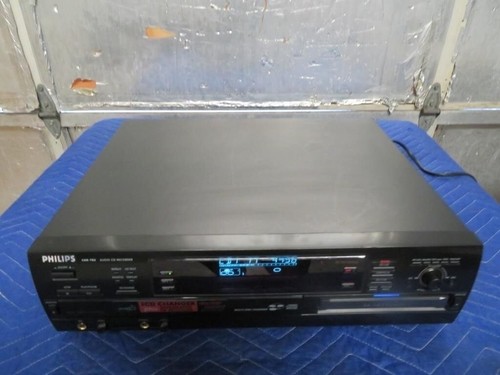 Philips CDR785 3-CD-Wechsler integrierter Synchronisierungsrecorder CD-R/RW GETESTET FUNKTIONIERT - Bild 2 von 15