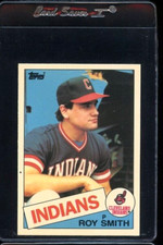 1985 TOPPS TIFFANY #381 ROY SMITH ROOKIE RC CLEVELAND INDIANS