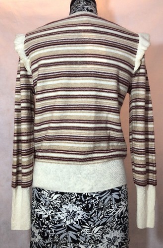 Joie Women Sweater Size M NWT Stripes Wool Cashmere Blend - 第 4/8 張圖片