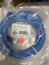 16 FEET CAT5e CABLE ETHERNET PATCH CORD BLUE  W223