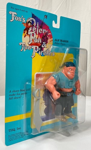 Fox's PETER PAN and The Pirates ALF MASON Figure By THQ 1990 1991 Rare Line - Picture 3 of 8