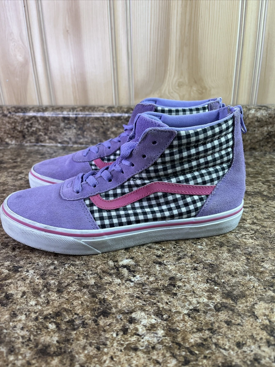 Boys purple vans discount
