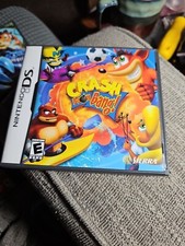 Authentic Nintendo DS Handheld Crash Boom Bang CASE MANUAL ONLY NO GAME
