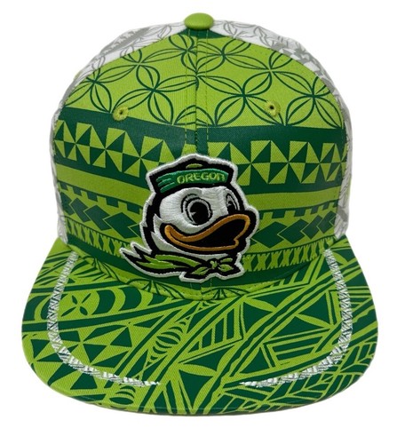 Zephyr NCAA Oregon Ducks “Pacific Rim" TOA Flat Bill SnapBack Hat BRAND NWT - Picture 2 of 6