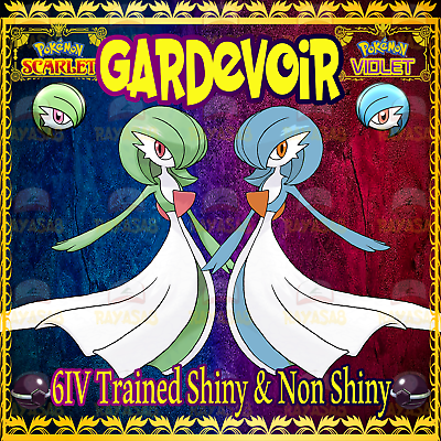 🌟Gardevoir Shiny - Non Shiny Best Stats Pokemon Scarlet and Violet Home🌟