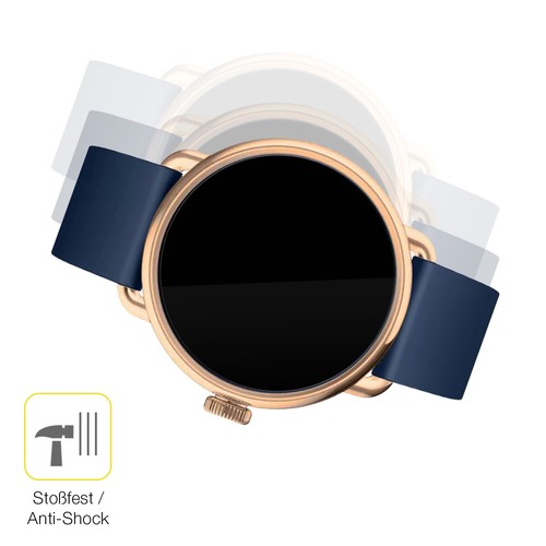 2x folia ochronna 3D Full Cover do Withings Scanwatch 2 42mm folia pancerna - Zdjęcie 4 z 7