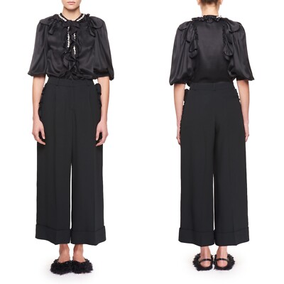 Simone Rocha - Jeweled Silk Blouse