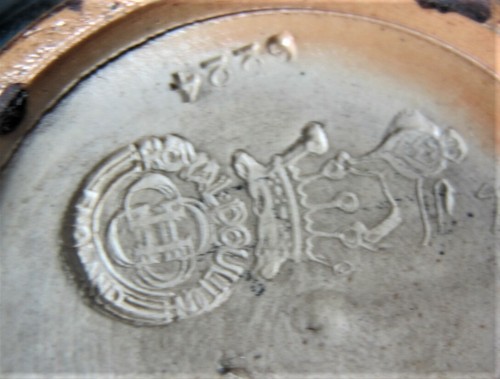 Feines Paar ROYAL DOULTON Jugendstil Keramik Knospenvasen um 1890 englische Keramik - Bild 9 von 9