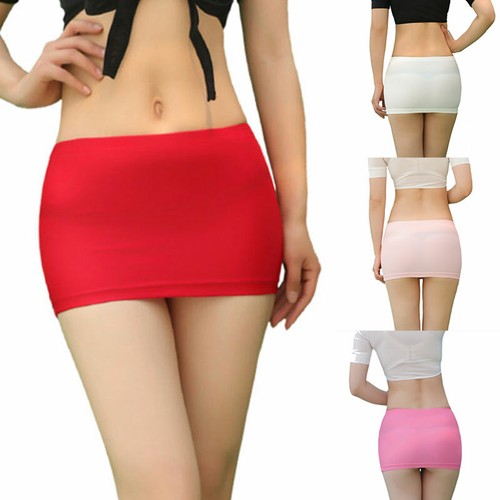 Micro Mini Faldas 2022 Verano Sexy Niñas Faldas Paquete Informal Cadera Faldas | eBay