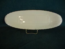Lenox 9" Butter Tray - Gold Trm matching Eternal, Lowell, Mansfield