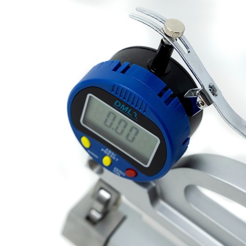 DML 0-10mm 0.4" Roller Anvil Digital Thickness Gauge 0.001mm Resolution - Picture 3 of 4