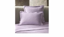 NIP Ralph Lauren Single Standard Sham Wyatt Quilted Violet Purple