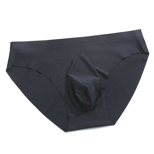 Sexy nahtlose glatte Herren-Boxershorts Eisseide Beutel Shorts Trunks Unterwäsche - Bild 4 von 17