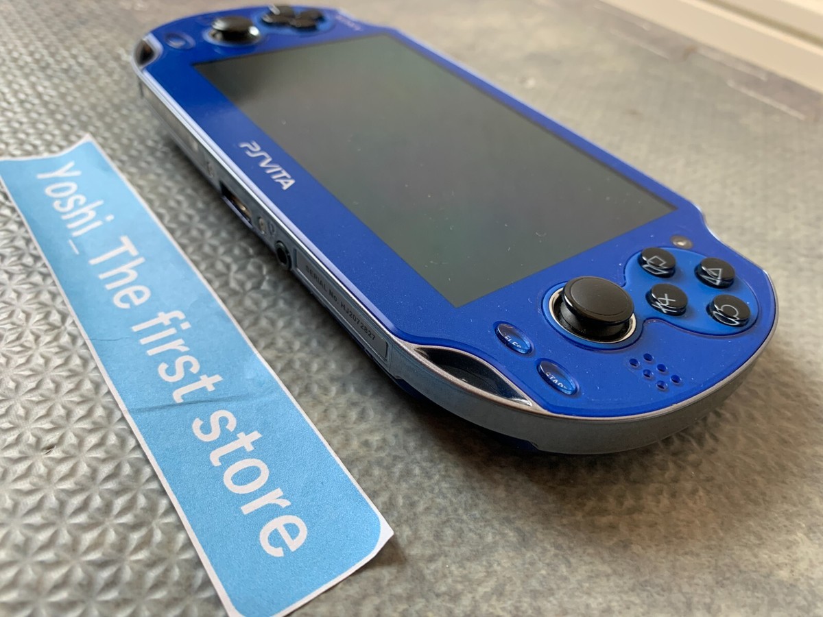 SONY PlayStation PS Vita PCH-1000 ZA04 Sapphire Blue Wi-Fi