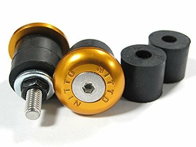 φ22 NITTO EC-02 Gold Bar End Cap Inside 15.5-17 mm 852462