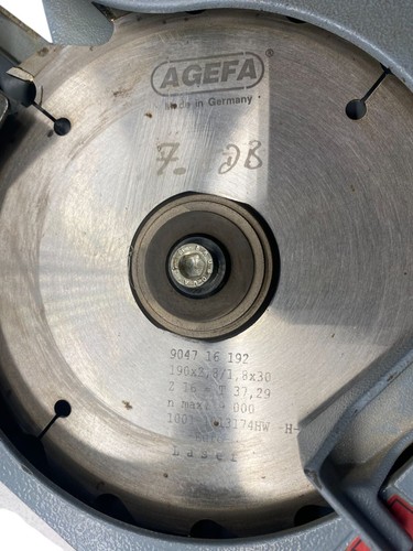 Sierra circular manual Mafell MKS65 48288 - Imagen 8 de 9