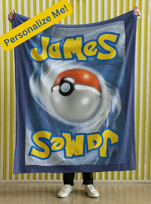 ANY NAME** Custom Pokemon Blanket, pikachu, charizard, pokemon gift, tcg card | eBay ANY NAME** Custom Pokemon Blanket, pikachu, charizard, pokemon gift, tcg card | eBay