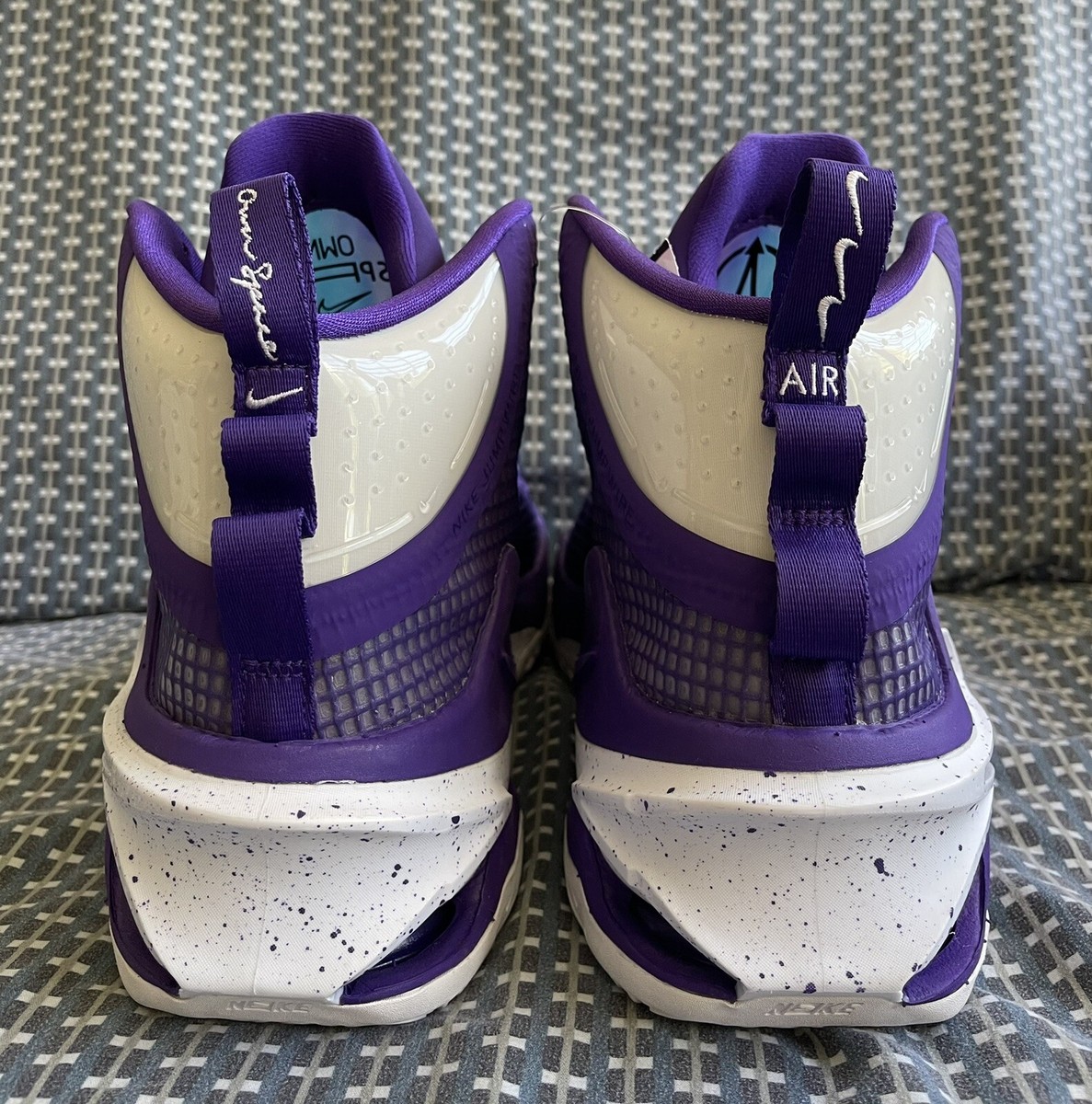 jump one ビッグロゴT(パープル) Rare Men's Nike Air Zoom GT Jump TB Promo Purple Basketball
